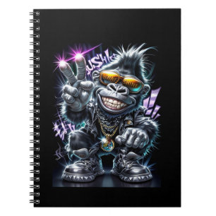 Cuaderno paz de gorila