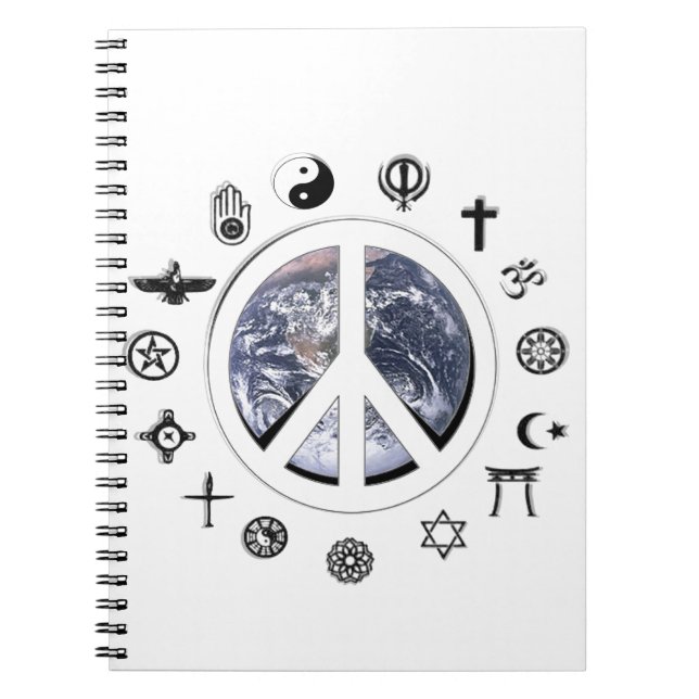 Cuaderno Paz de mundo (Frente)