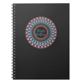 Cuaderno Paz en Pastel Mandala