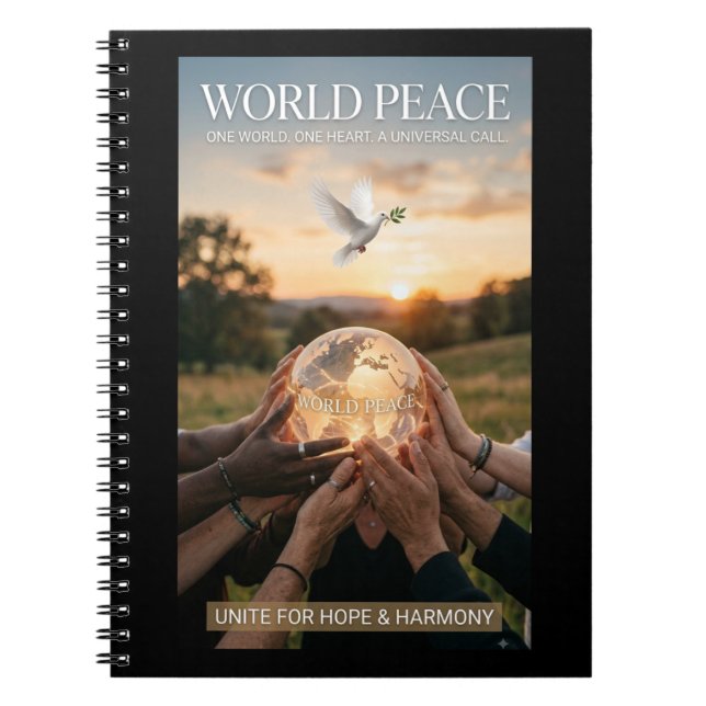 Cuaderno Paz Mundial (Frente)
