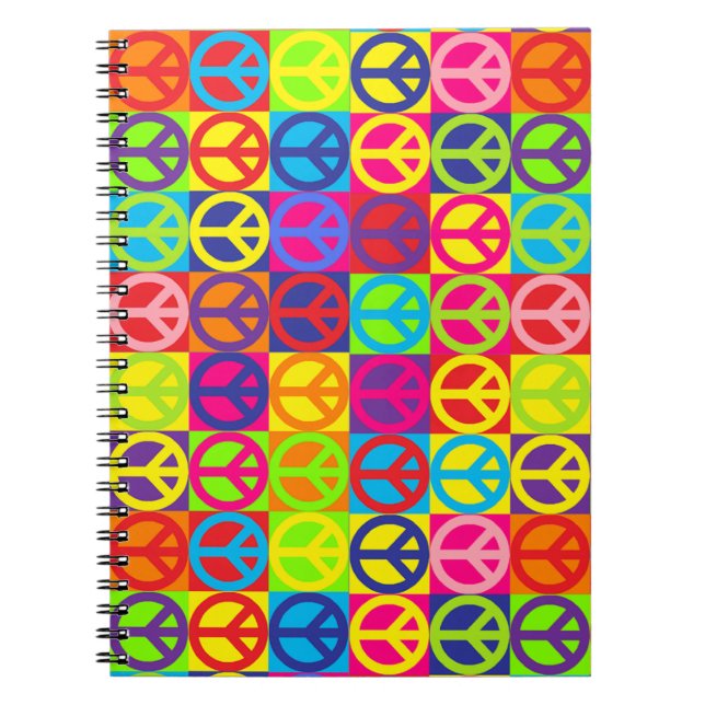 Cuaderno Paz pop (Frente)