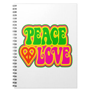 Cuaderno paz y amor