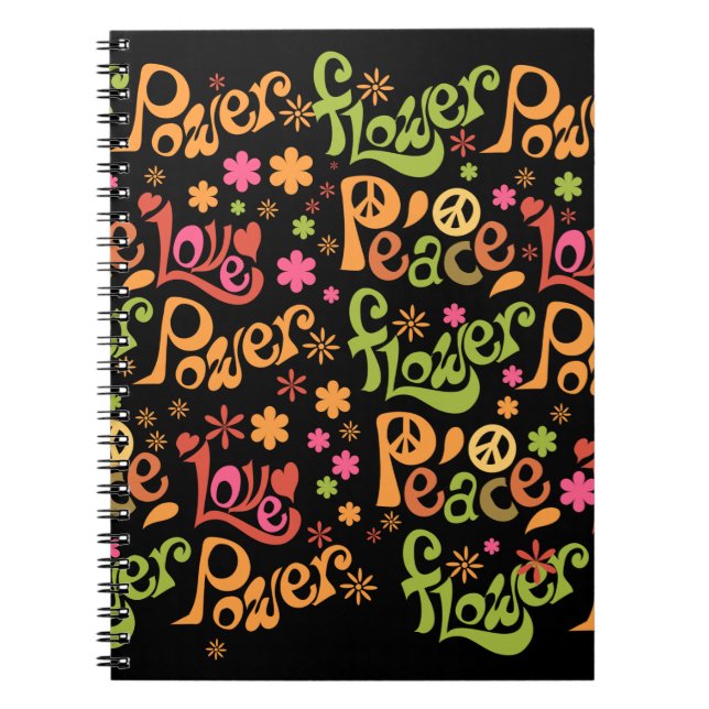 Cuaderno Paz y amor siempre (Frente)