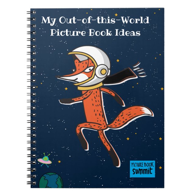 Cuaderno PBSummit Dash the Fox Out-of-this-World Notebook (Frente)