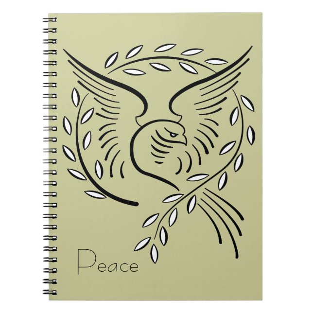 Cuaderno Peace Dove (Frente)