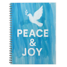 Cuaderno Peace & Joy Holiday