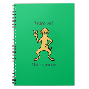 Cuaderno Peace Out