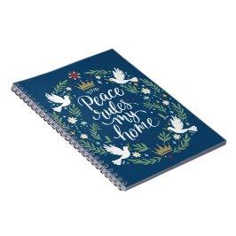 Cuaderno Peace Rules My Home