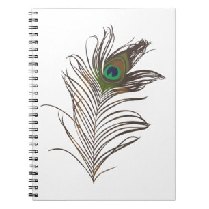 Cuaderno Peacock Feather