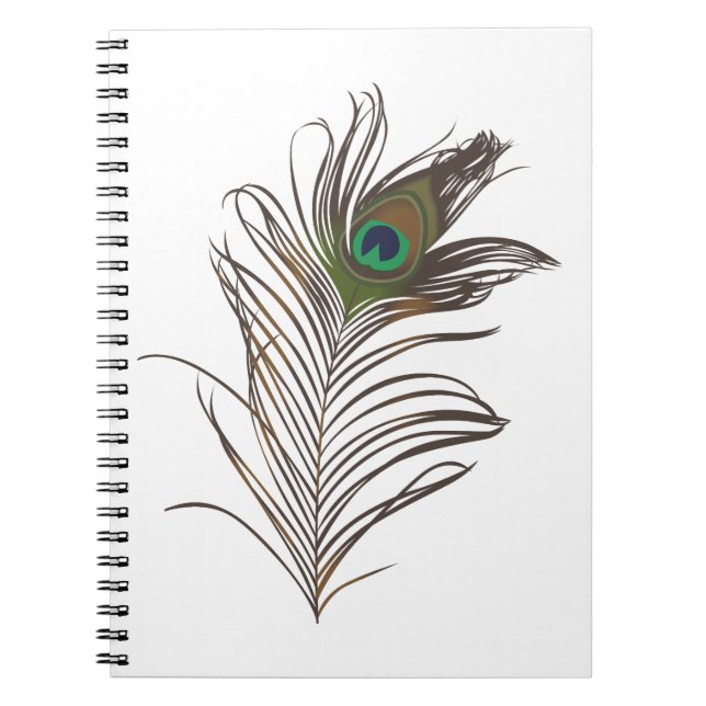 Cuaderno Peacock Feather (Frente)