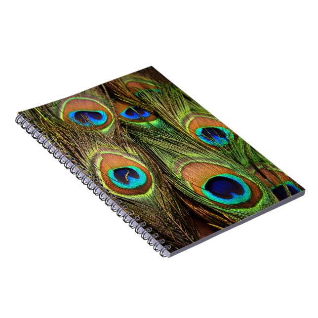 Cuaderno Peacock Feathers Photo Notebook (Lado Derecho)