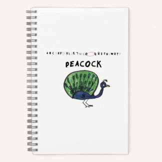 Cuaderno Peacock Lovers