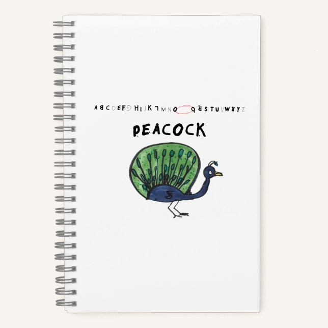 Cuaderno Peacock Lovers