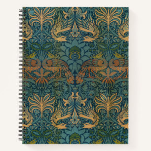 Cuaderno Peacock y Dragón, 1878 por William Morris
