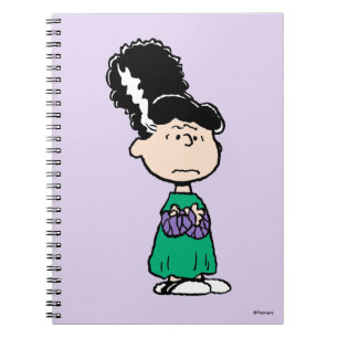 Cuaderno Peanuts Lucy Novia de Frankenstein Halloween