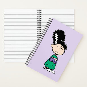Cuaderno Peanuts Lucy Novia de Frankenstein Halloween