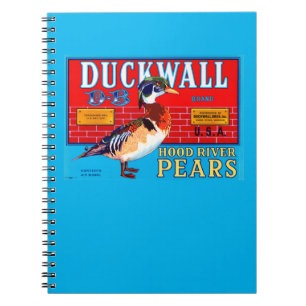 Cuaderno Pears Duckwall Hood River