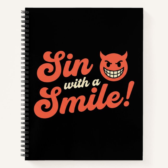 Cuaderno Pecado con una Sonrisa (Anverso)