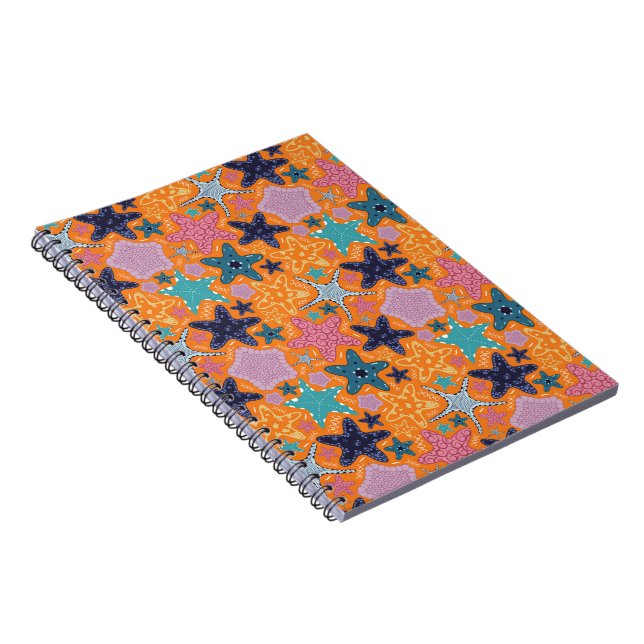 Cuaderno Peces coloridos de la estrella (Lado Derecho)