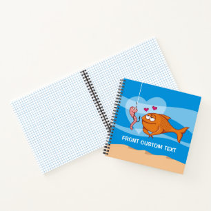 Cuaderno Peces y cebo enamorados