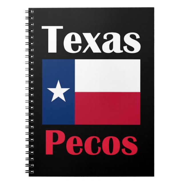 Cuaderno Pecos TX (Frente)