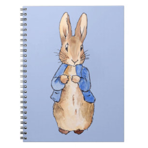 Cuaderno Pedro con fondo azul