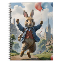 Pedro el conejo con globos