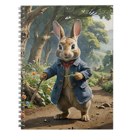 Cuaderno Pedro el conejo con globos