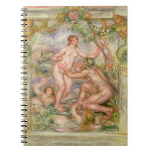 Cuaderno Pedro un Renoir el Saone que fluye en el Rhone