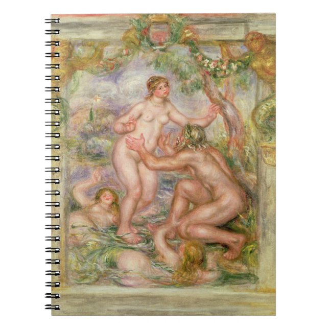 Cuaderno Pedro un Renoir el | Saone que fluye en el Rhone (Frente)