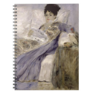 Cuaderno Pedro una señora Monet de Renoir el   en un sofá