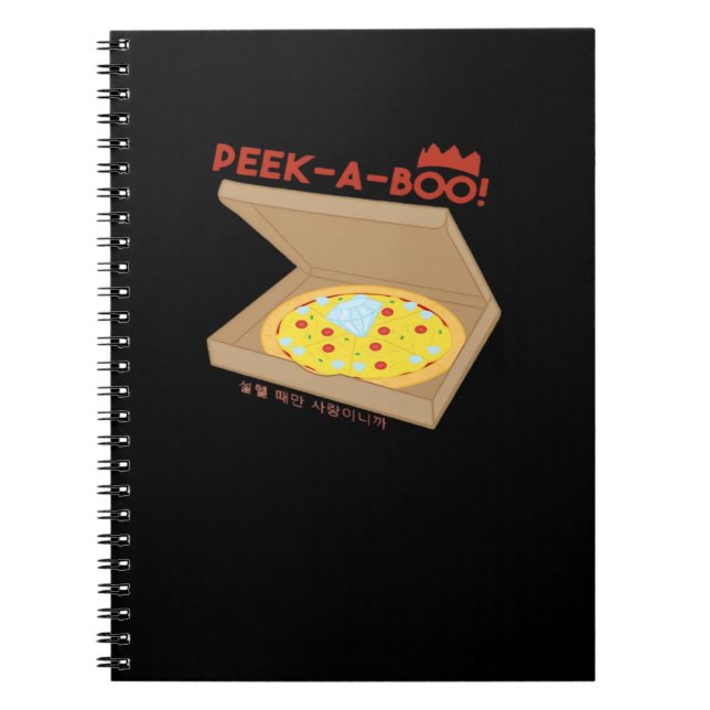 Cuaderno Peekabo Diseño básico y divertido (Frente)