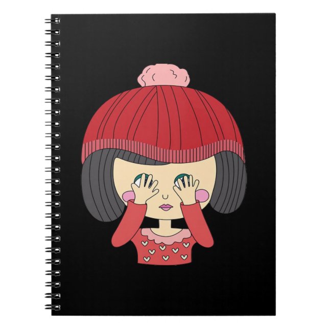 Cuaderno Peekaboo Chica Sloth Design (Frente)