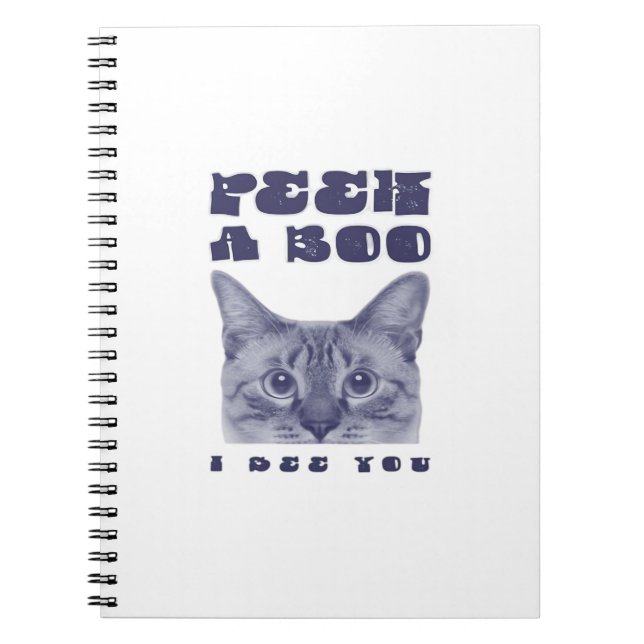 Cuaderno Peekaboo - Sorpresa de Halloween espumoso (Frente)