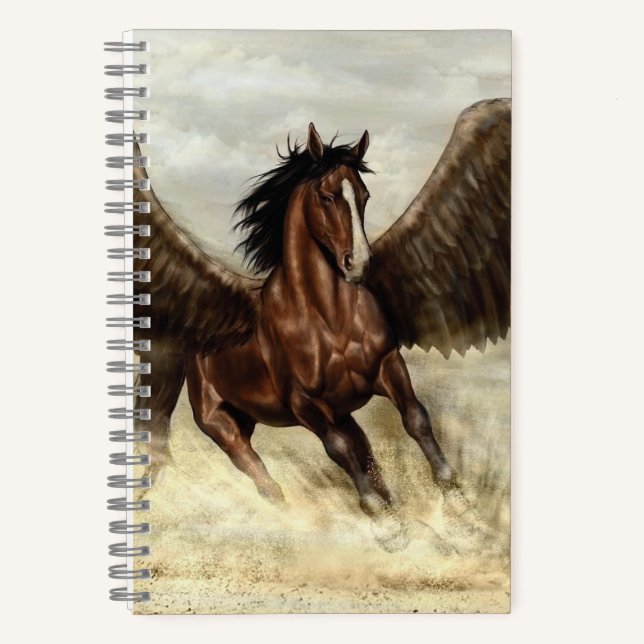 Cuaderno Pegaso alado  (Anverso)