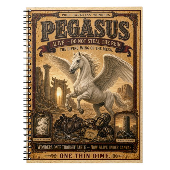 Cuaderno Pegaso, Monstruo de Circo Antiguo (Frente)