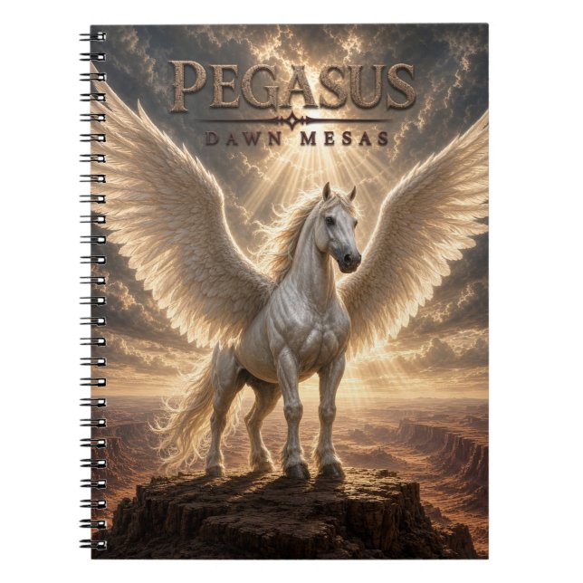 Cuaderno Pegasus Dawn Mesas Dark Cinema (Frente)