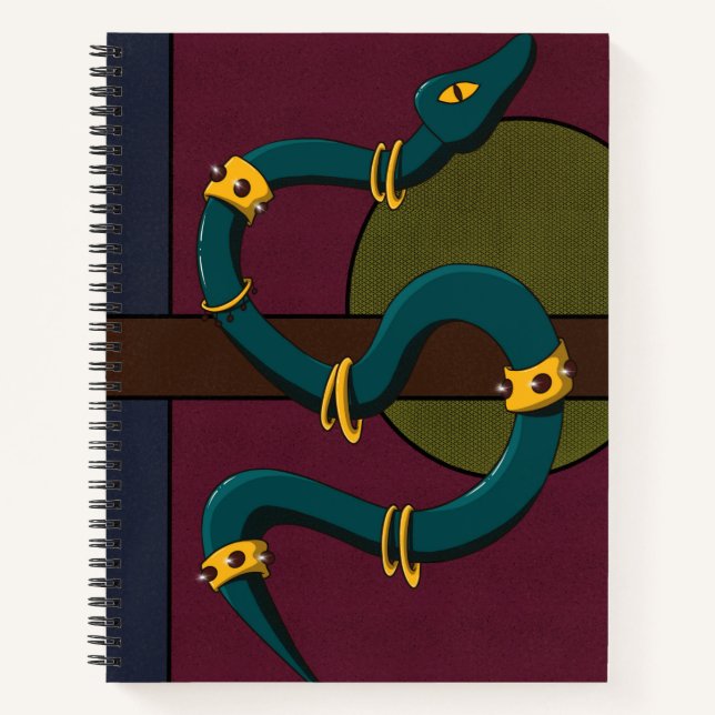Cuaderno Pegatina Carré Snake (Anverso)