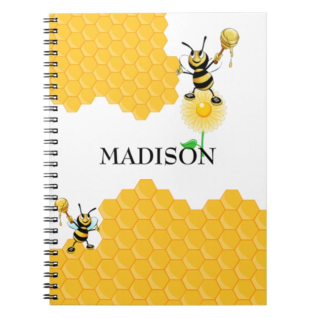 Cuaderno Peines de miel y abejas (Frente)