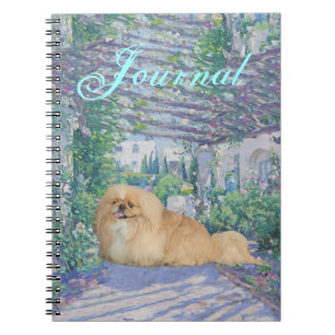 Cuaderno Pekingés en lavanda