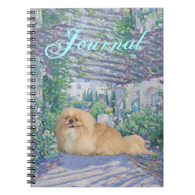 Cuaderno Pekingeses en Lavender (Frente)