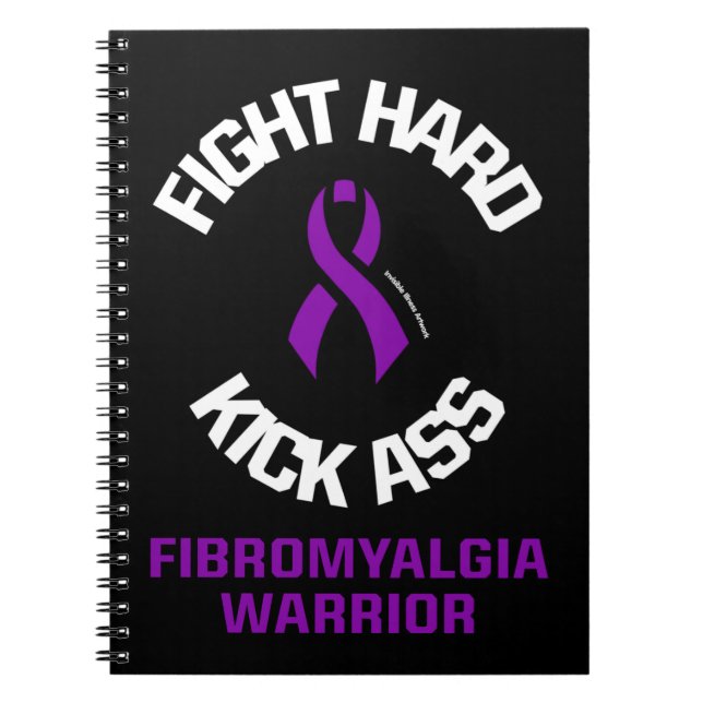 Cuaderno Pelea duro... Fibro (Frente)