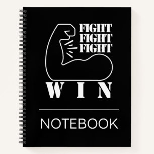 Cuaderno Pelear, luchar, luchar, ganar