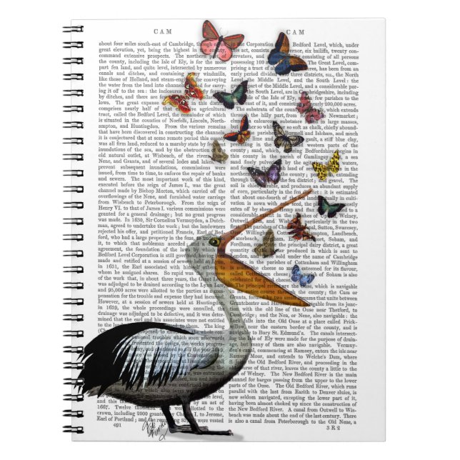 Cuaderno Pelican & Butterflies (Frente)