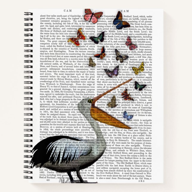Cuaderno Pelican & Butterflies (Anverso)