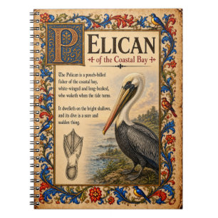 Cuaderno Pelícano, Arte de Bestiario Medieval