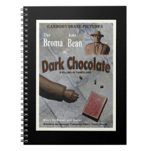 Cuaderno Película de Chocolate Oscuro
