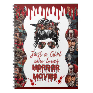 Cuaderno Película de terror de última generación fanática