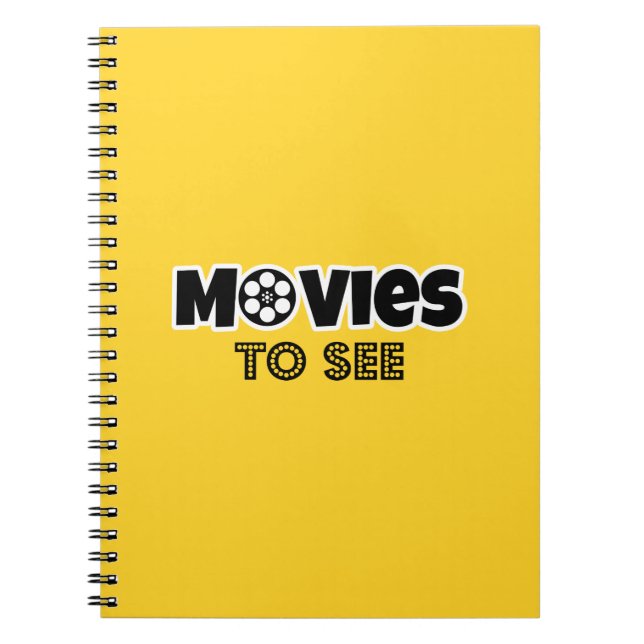 Cuaderno Películas a ver (Frente)