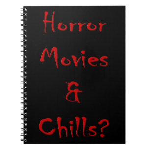 Cuaderno ¿Películas de terror y escalofríos?